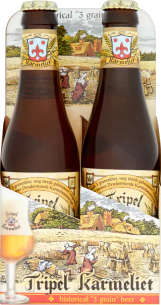 Tripel Karmeliet 4pack met flesjes van 33cl Tripel Karmeliet 4pack met flesjes van 33cl